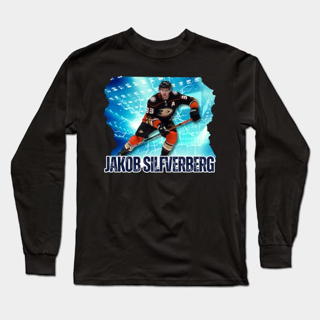 Jakob Silfverberg Long Sleeve T-Shirt by Moreno Art